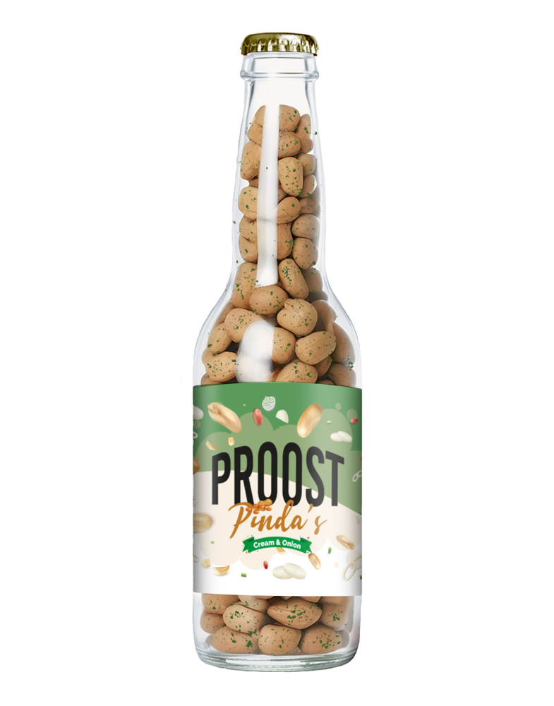 Proost Pinda's! Cream & Onion 220gr