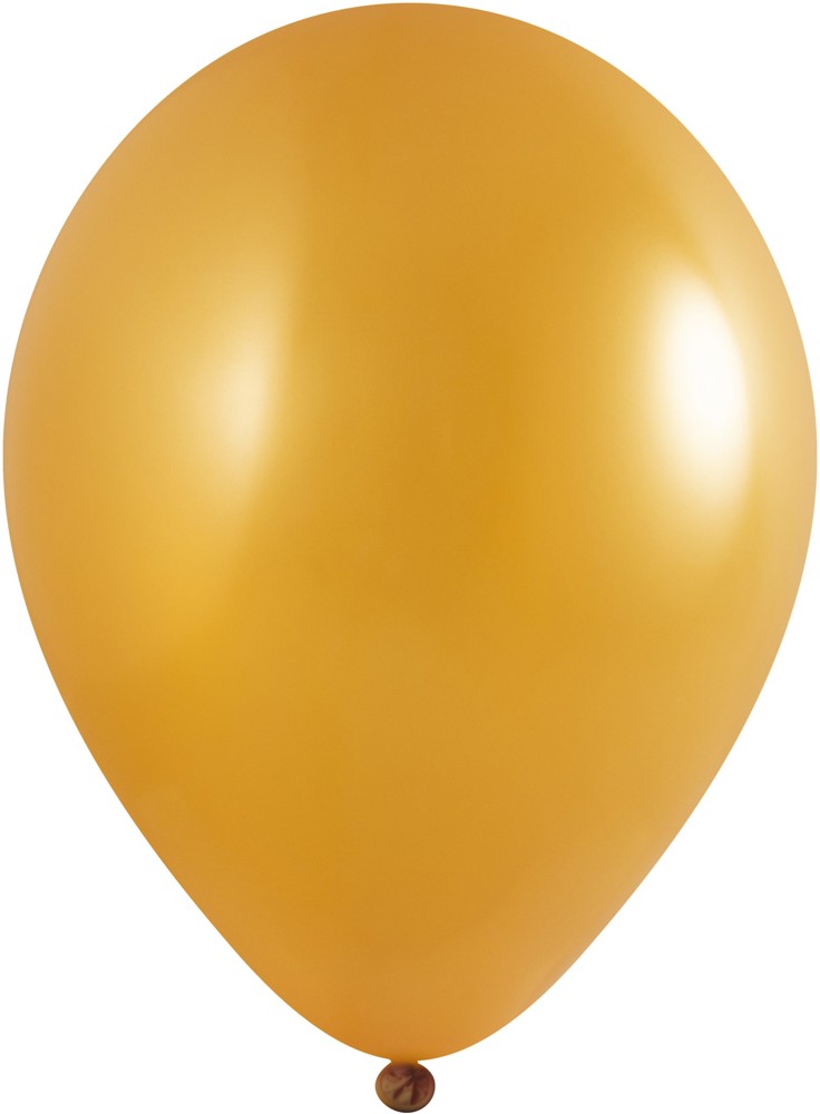 Ballonnen bedrukt High Quality Precision Print Ø 33 cm / omvang 85-95 cm / 11 inch, Midden groen (1061), Pastel, 7 kleuren - Goud Metallic (2415)
