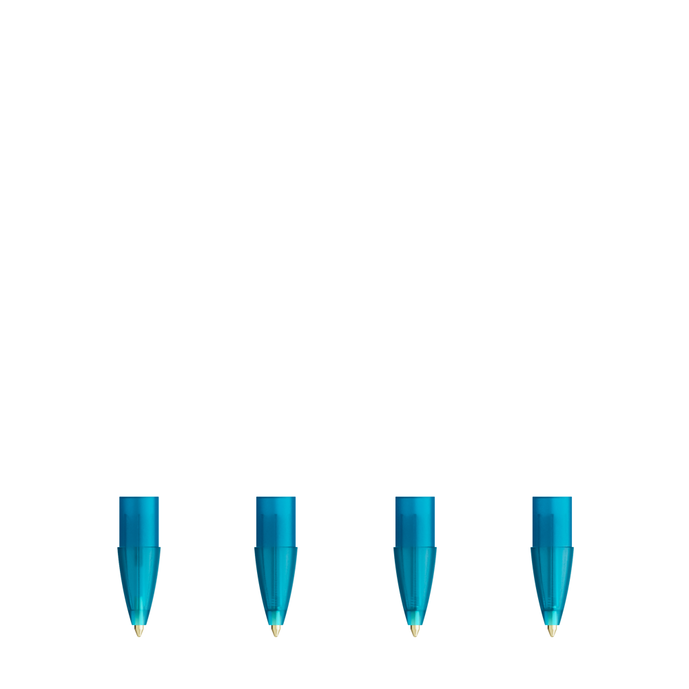 BIC® Wide Body - Frosted Blauw Blauwe Inkt