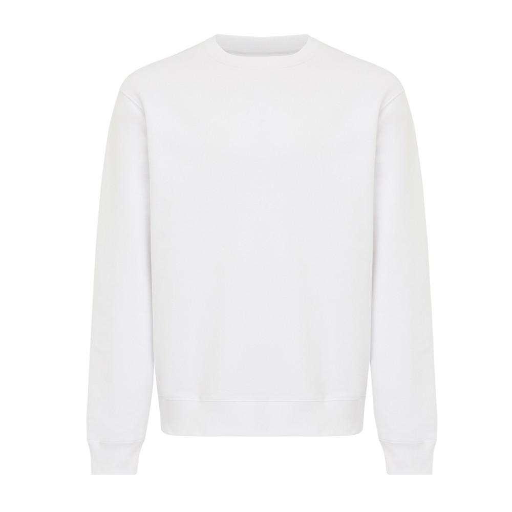 IQONIQ Torla crew neck van gerecycled katoen - recycled white (± PMS 11-0601 TCX)